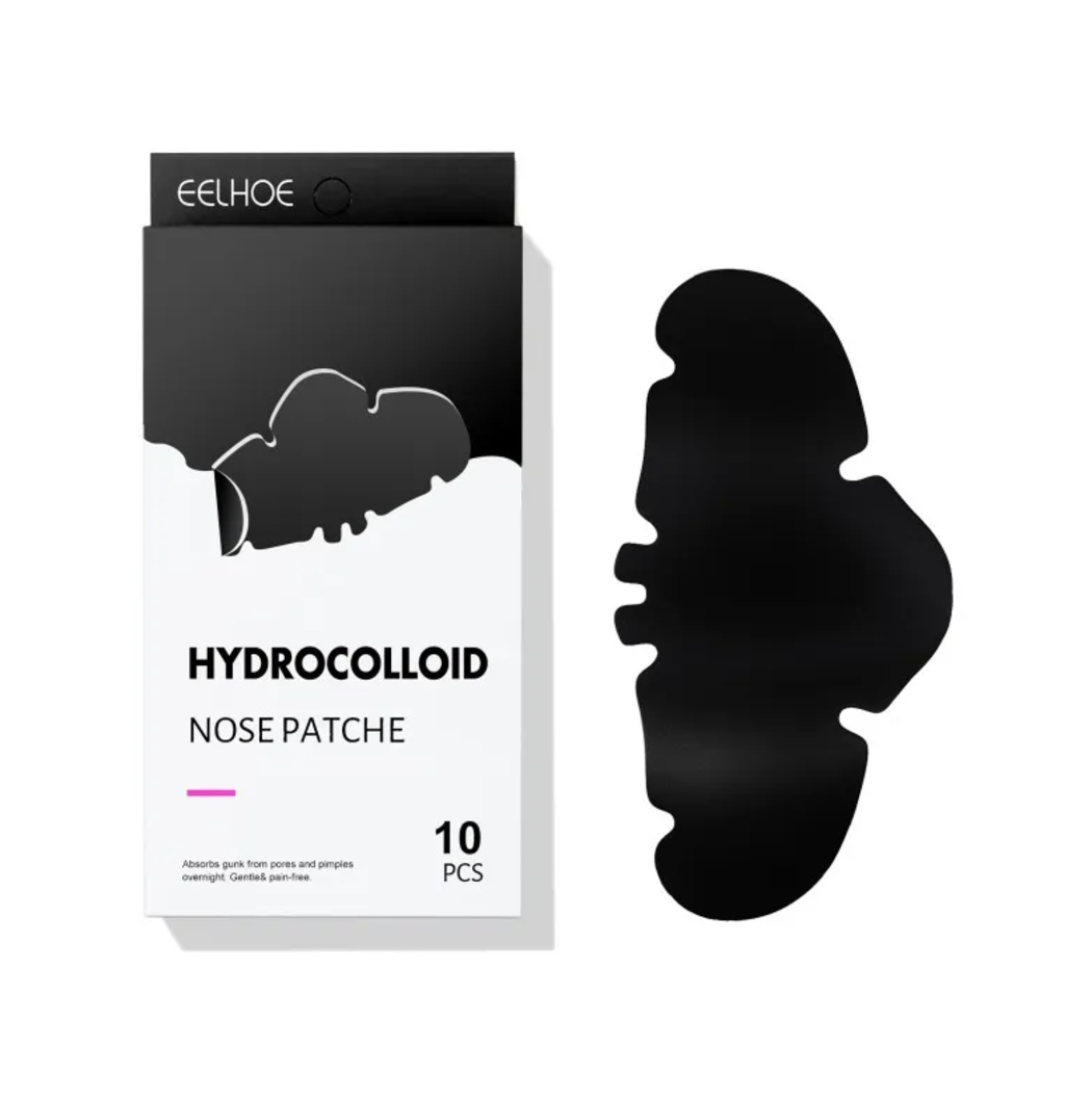 Hydrocolloid Blackhead Remover Nose Strips — Deep Pore Cleansing (10 Pack)