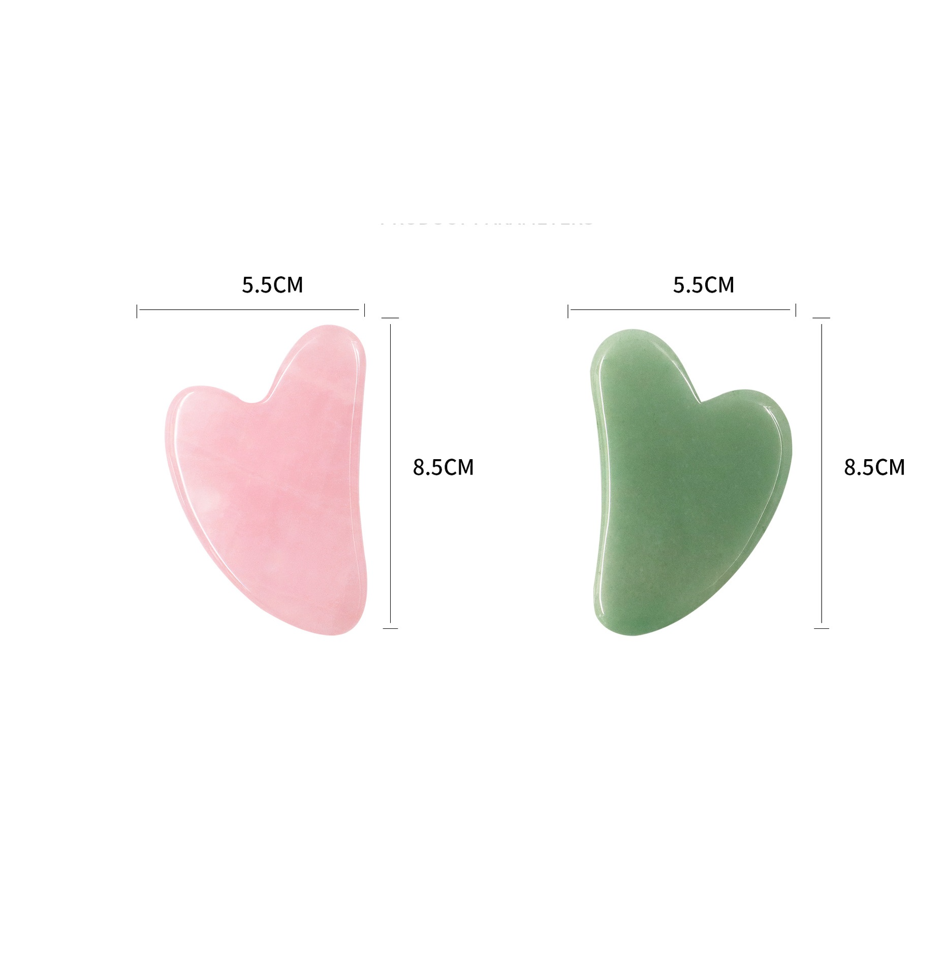 Jade Gua Sha Stone — Facial Sculpting, Lymphatic Drainage & Skin Glow Tool