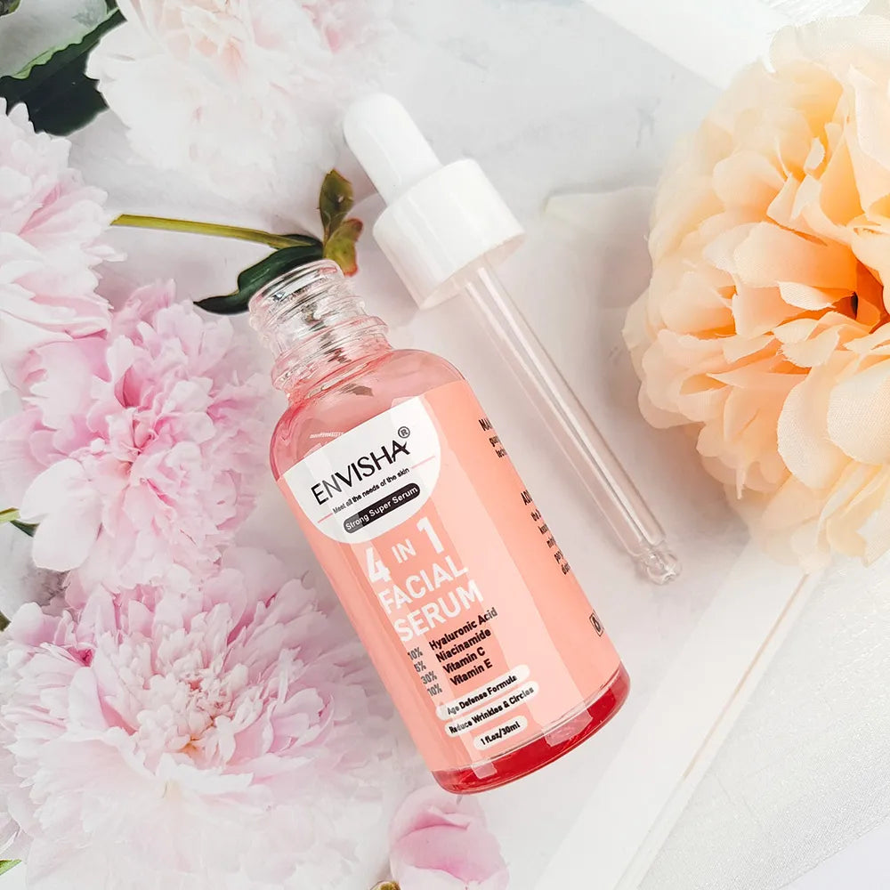 4-in-1 Anti-Aging Facial Serum — Hydrate, Brighten & Firm in One Step