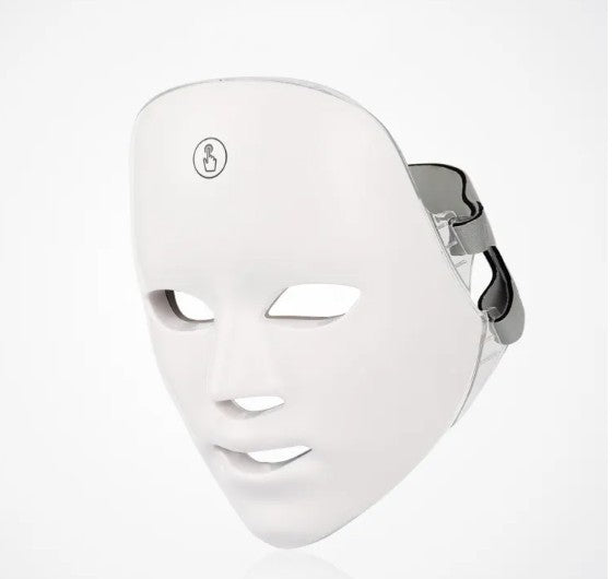 Wireless 7-Color LED Face Mask — Cordless Light Therapy for Anti-Aging & Acne
