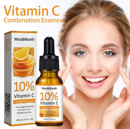 10% Vitamin C Brightening Serum — Glow, Even Tone & Hydrate Daily