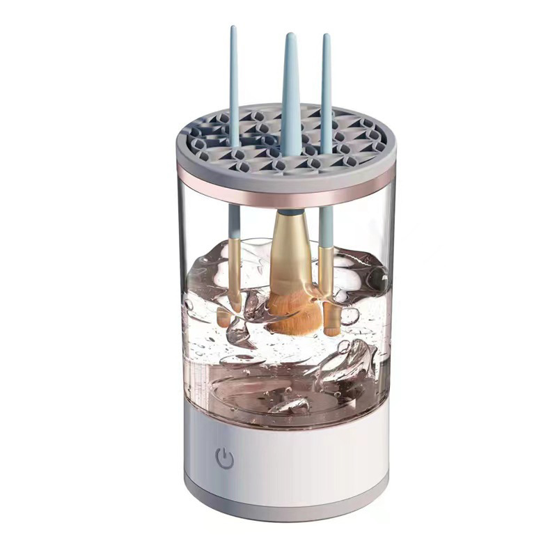 Electric Makeup Brush Cleaner & Dryer — Deep Clean in Seconds