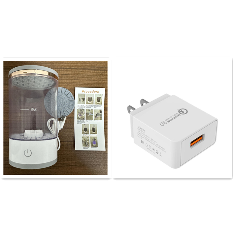 Electric Makeup Brush Cleaner & Dryer — Deep Clean in Seconds