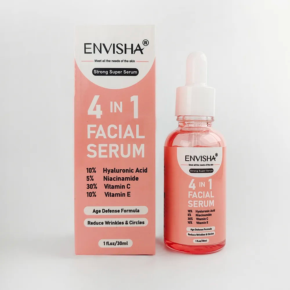 4-in-1 Anti-Aging Facial Serum — Hydrate, Brighten & Firm in One Step