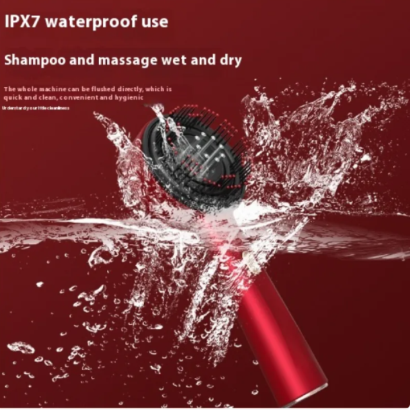 Scalp Ease — Electric Scalp Massager with Red Light Therapy for Hair Growth