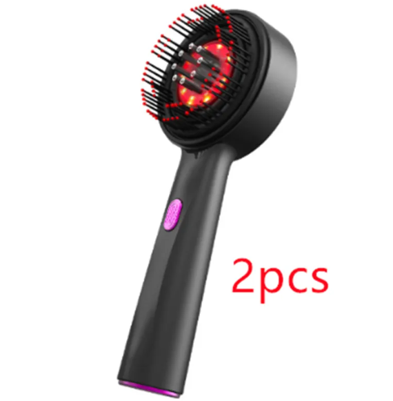 Scalp Ease — Electric Scalp Massager with Red Light Therapy for Hair Growth