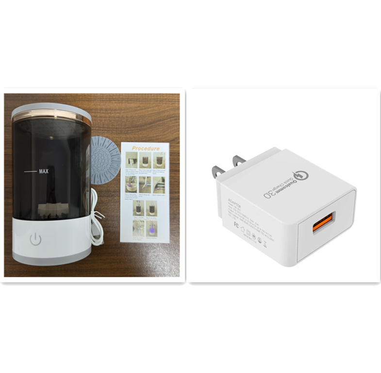 Electric Makeup Brush Cleaner & Dryer — Deep Clean in Seconds