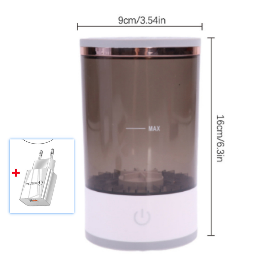 Electric Makeup Brush Cleaner & Dryer — Deep Clean in Seconds