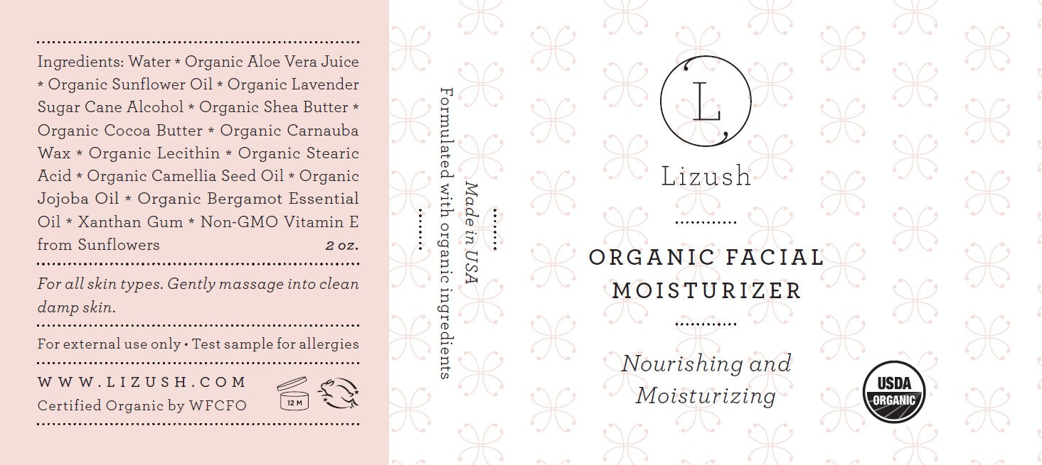 USDA Certified Organic Facial Moisturizer — 100% Natural, Made in the USA