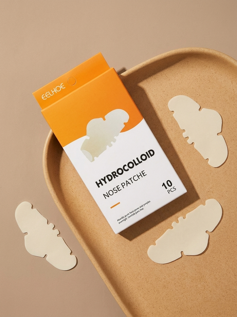 Hydrocolloid Blackhead Remover Nose Strips — Deep Pore Cleansing (10 Pack)