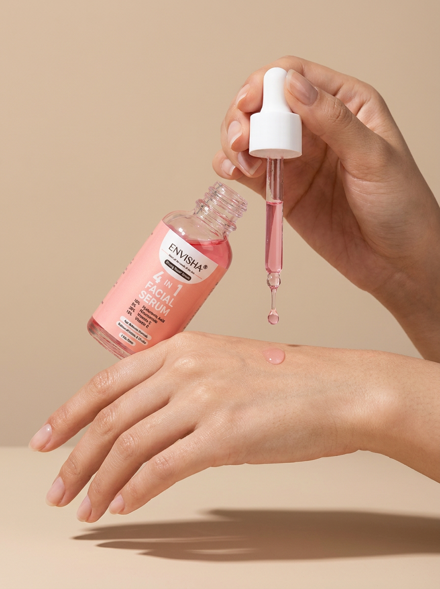4-in-1 Anti-Aging Facial Serum — Hydrate, Brighten & Firm in One Step