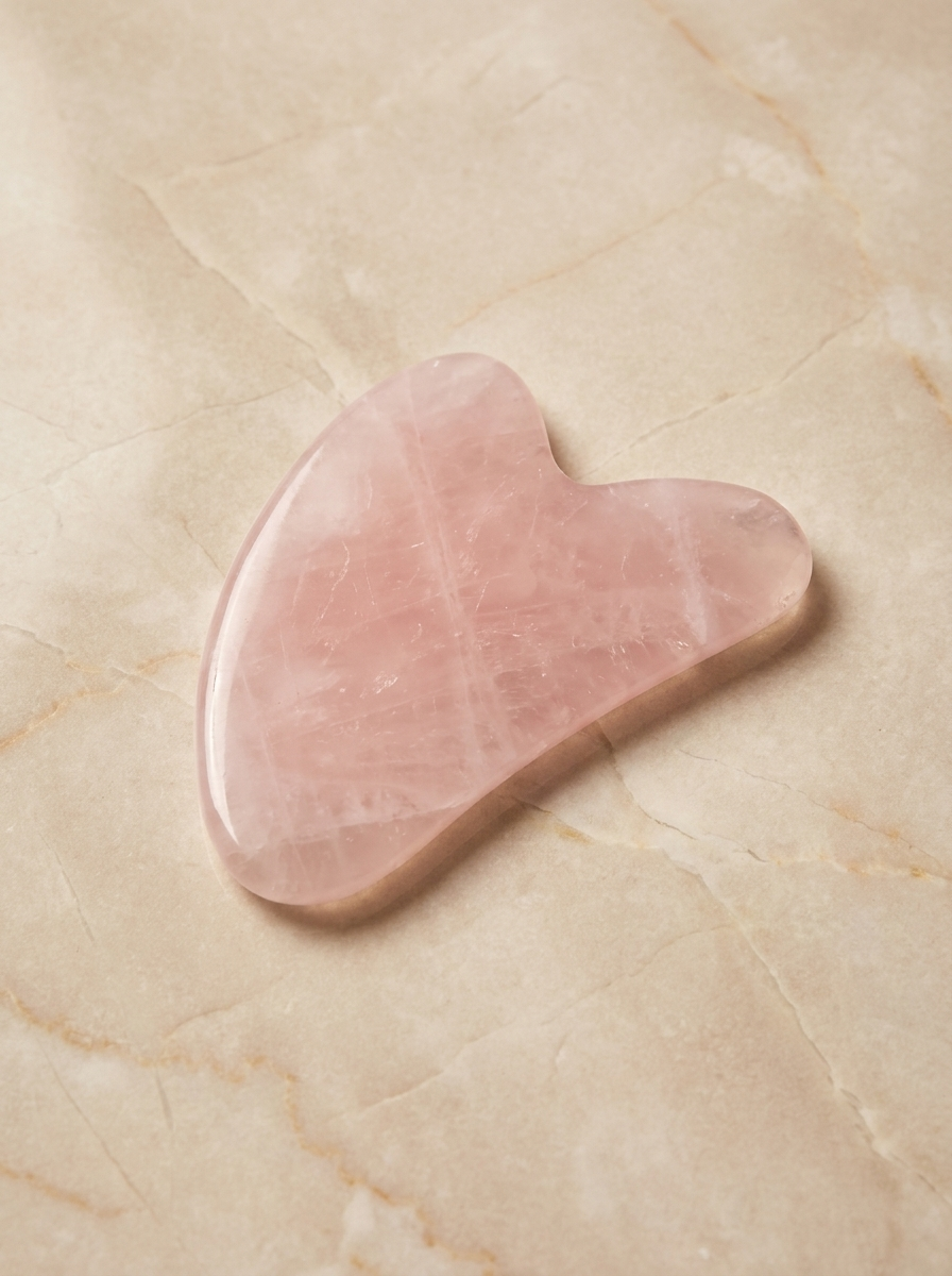 Jade Gua Sha Stone — Facial Sculpting, Lymphatic Drainage & Skin Glow Tool