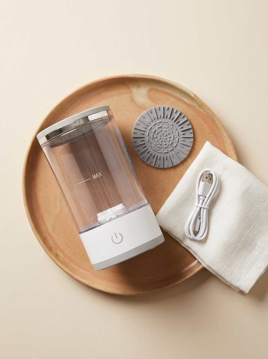 Electric Makeup Brush Cleaner & Dryer — Deep Clean in Seconds