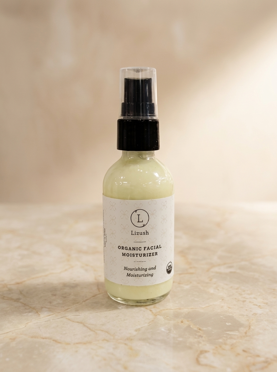 USDA Certified Organic Facial Moisturizer — 100% Natural, Made in the USA