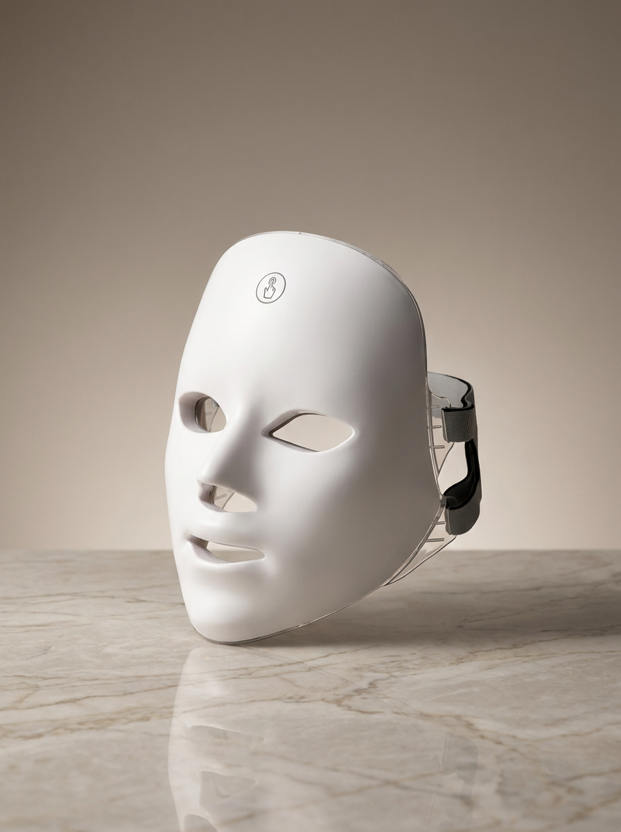 Wireless 7-Color LED Face Mask — Cordless Light Therapy for Anti-Aging & Acne