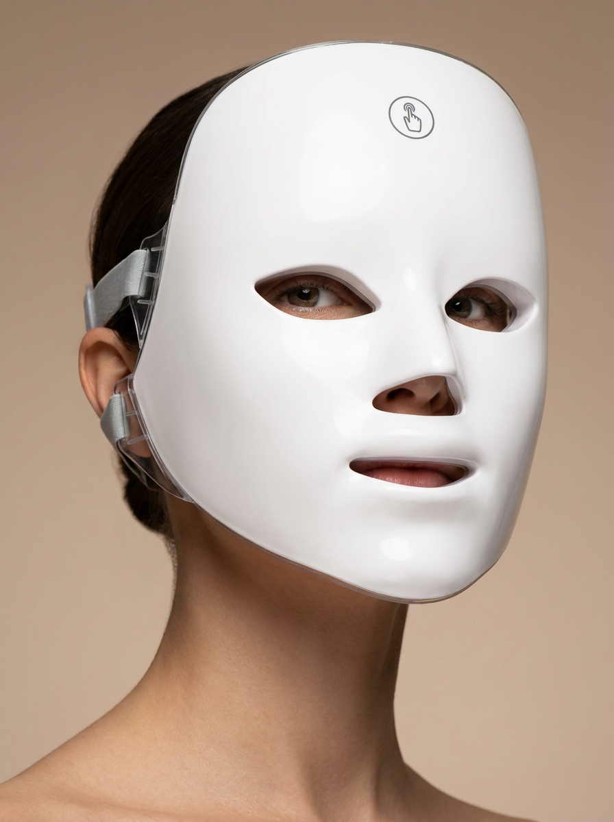 Wireless 7-Color LED Face Mask — Cordless Light Therapy for Anti-Aging & Acne