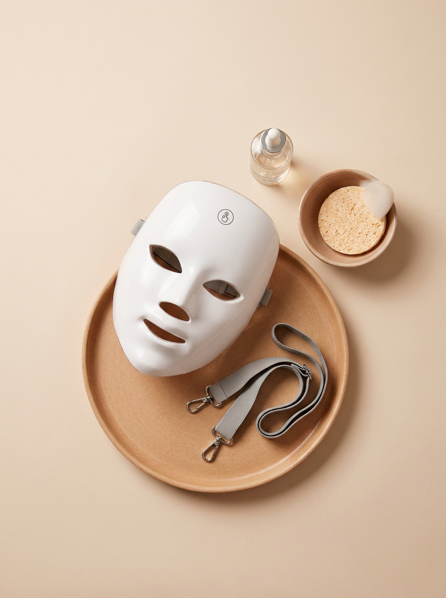 Wireless 7-Color LED Face Mask — Cordless Light Therapy for Anti-Aging & Acne