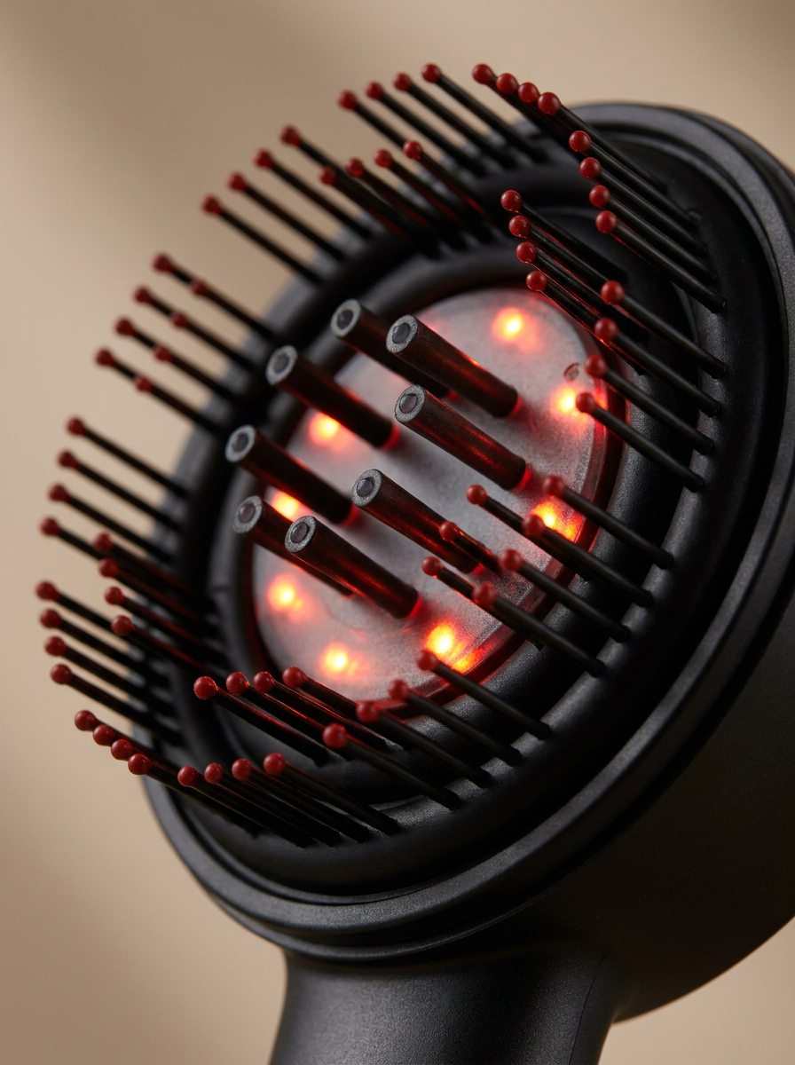 Scalp Ease — Electric Scalp Massager with Red Light Therapy for Hair Growth