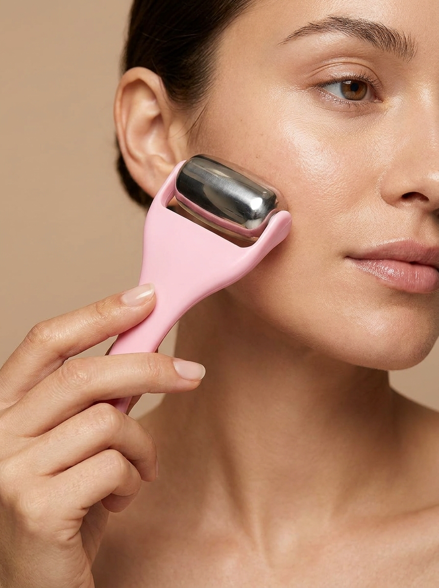 Facial Ice Roller — Depuff, Tighten & Soothe in 60 Seconds