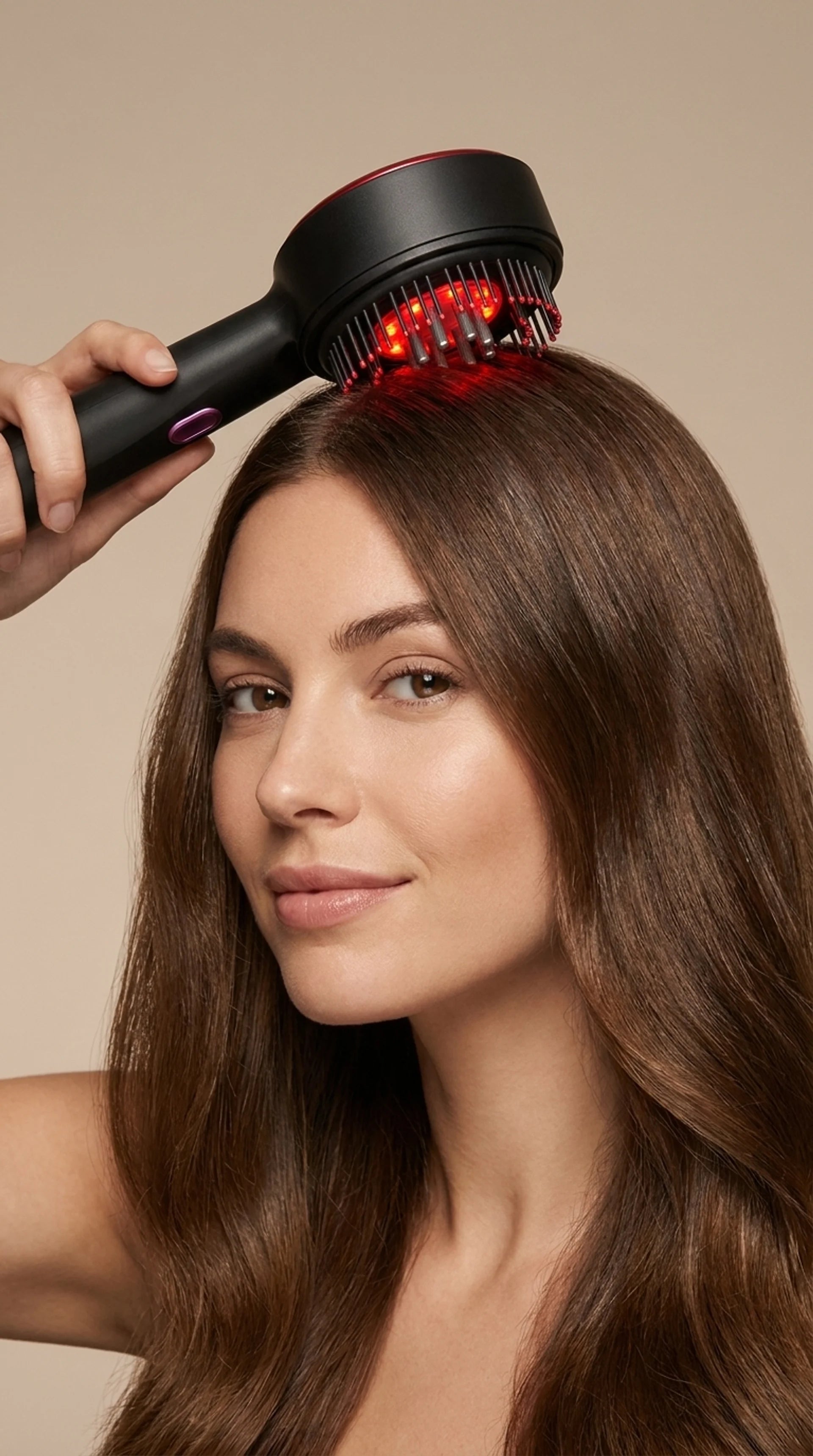 Scalp Ease — Electric Scalp Massager with Red Light Therapy for Hair Growth
